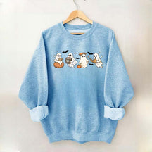 Halloween Ghosts Reading Sweatshirt