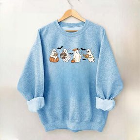 Halloween Ghosts Reading Sweatshirt