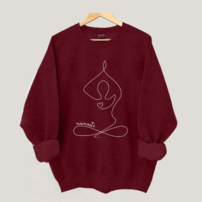 Fitness Casual Yoga Namaste Sweatshirt