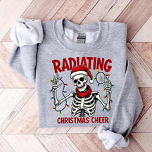 Radiating Christmas Cheer Sweatshirt