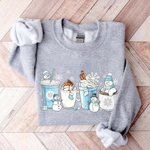 Winter Coffee Cups Sweatshirt