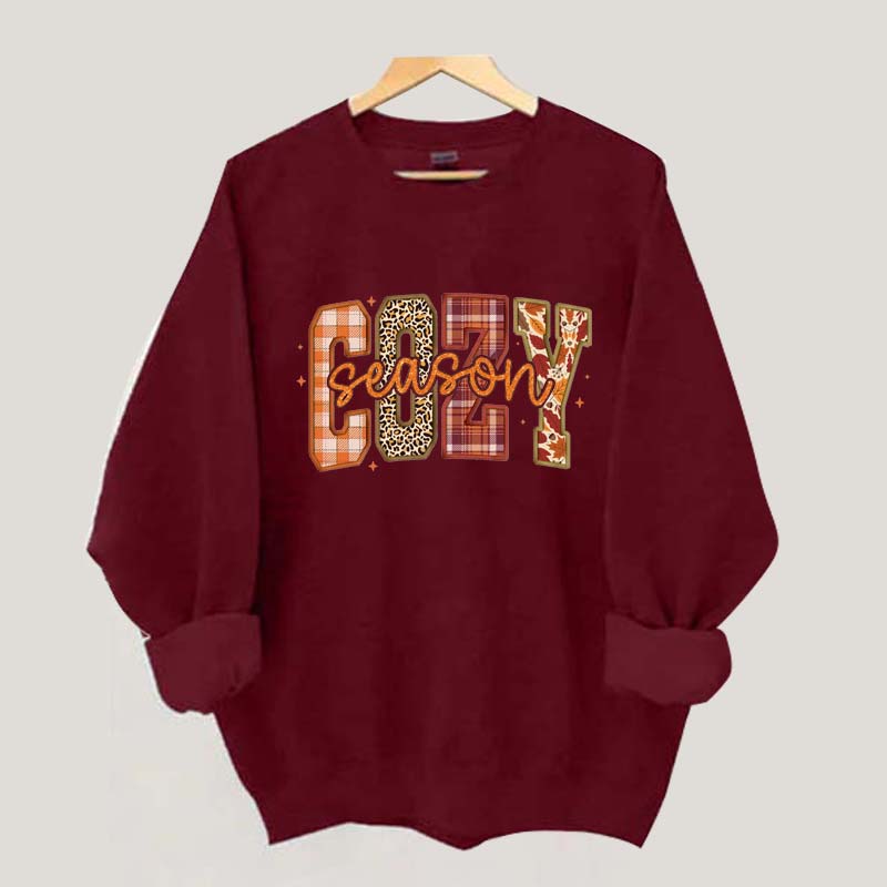 Retro Get Cozy Season Sweatshirt