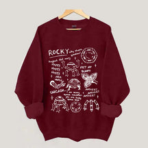 AMAZE Space Monster Rocky Sweatshirt