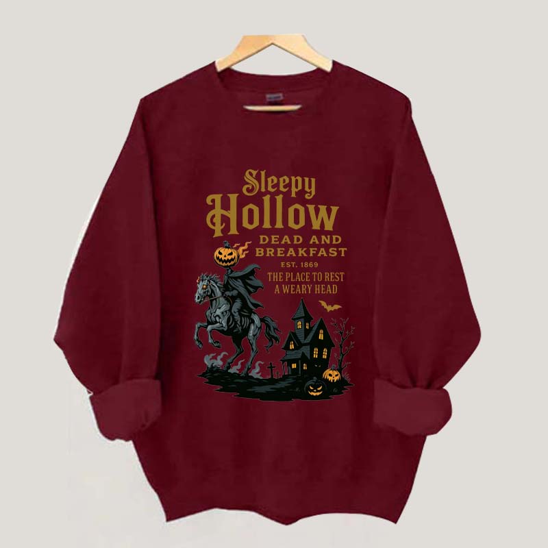 Sleepy Hollow Halloween Horse Sweatshirt