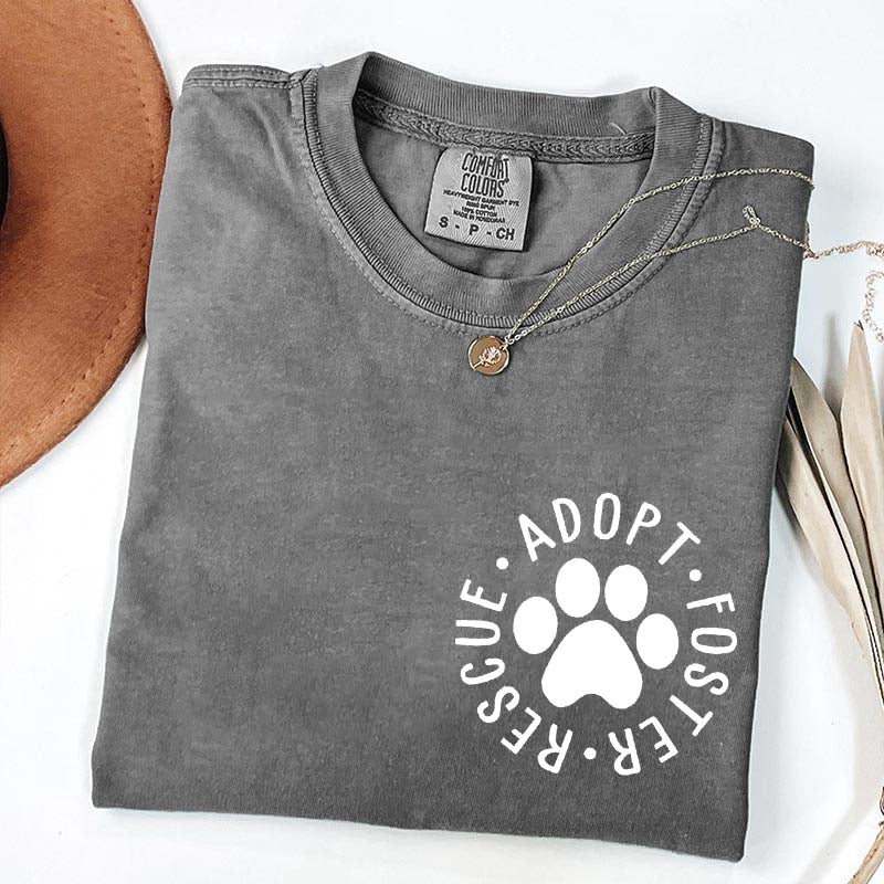 Dog Rescue Animal Adoption T-Shirt
