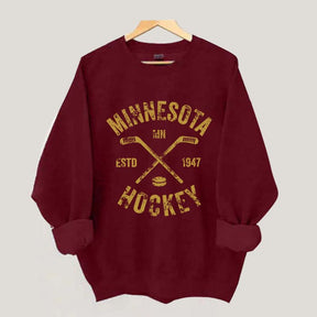 Vintage Minnesota Hockey Sweatshirt