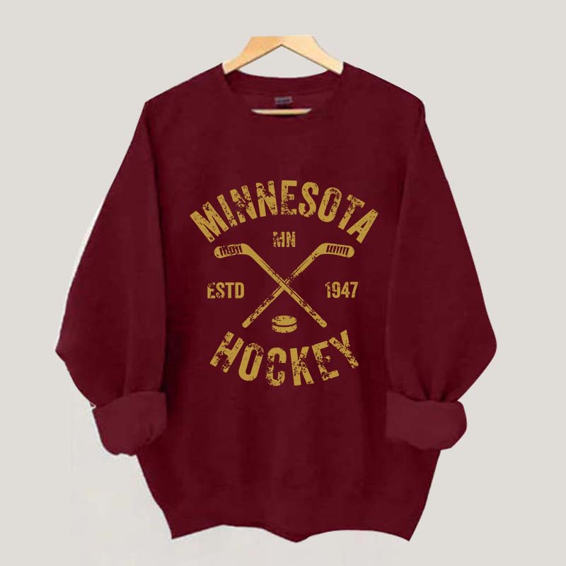Vintage Minnesota Hockey Sweatshirt