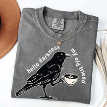 Raven Crow Coffee T-Shirt