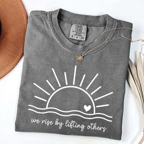 We Rise By Lifting Others Simple T-Shirt