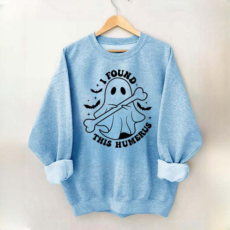 I found this humerus Ghost Holding Bone Sweatshirt