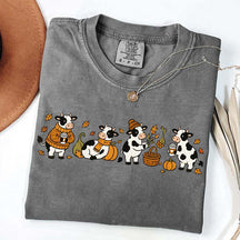 Pumpkin Patch Cozy Season Fall October T-Shirt