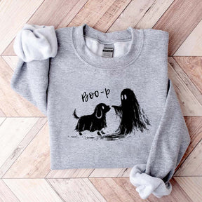 Funny Ghost Puppy Boo-P Dog Sweatshirt