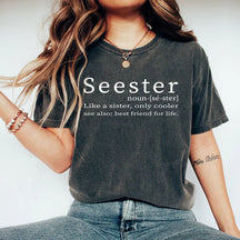 Seester Noun Shirt Gift For Sister