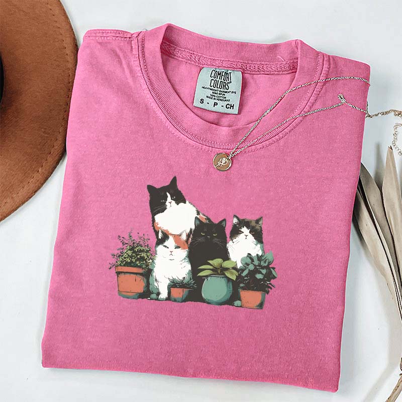 Salty Cats and Plants T-Shirt
