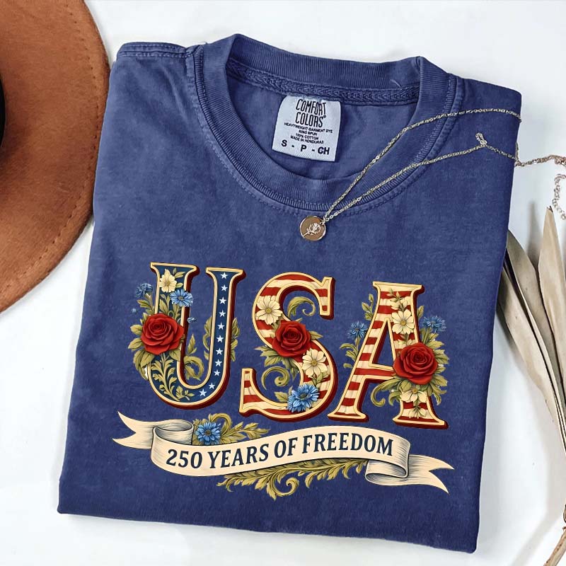 USA 250 Years Of Freedom T-Shirt