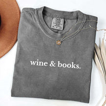 Wine & Books T-Shirt