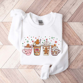 Gingerbread Christmas Coffee Cute Sweatshirt