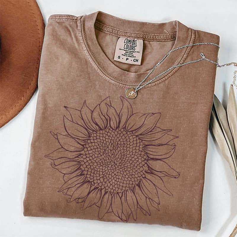 Comfort Colors Sunflower T-Shirt