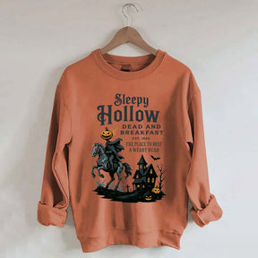 Sleepy Hollow Halloween Horse Sweatshirt