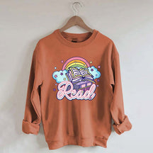 Rainbow School Book Lover Sweatshirt