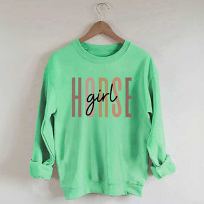 Horse Girl Lover Sweatshirt