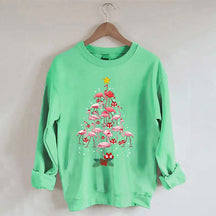 Funny Flamingo Christmas Sweatshirt