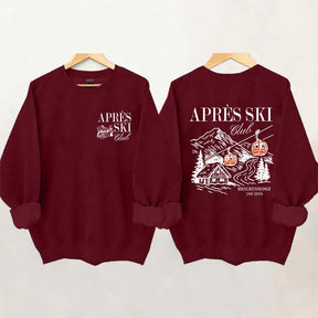 Custom Apres Ski Club Sweatshirt