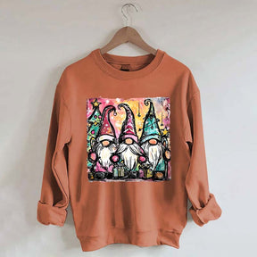 Christmas Gnome Art Sweatshirt