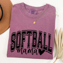 Softball Mama Comfort Color T-Shirt