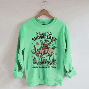 Santa's Coming To Town Sweatshirt