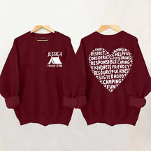 Custom Camp Sweatshirt