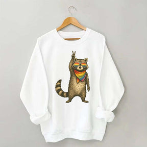 Raccoon Pride LGBT Sweatshirt