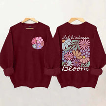 Comfort Colors Wildflower Mental Health Sweatshirt