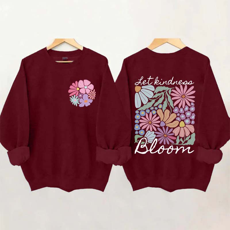 Comfort Colors Wildflower Mental Health Sweatshirt