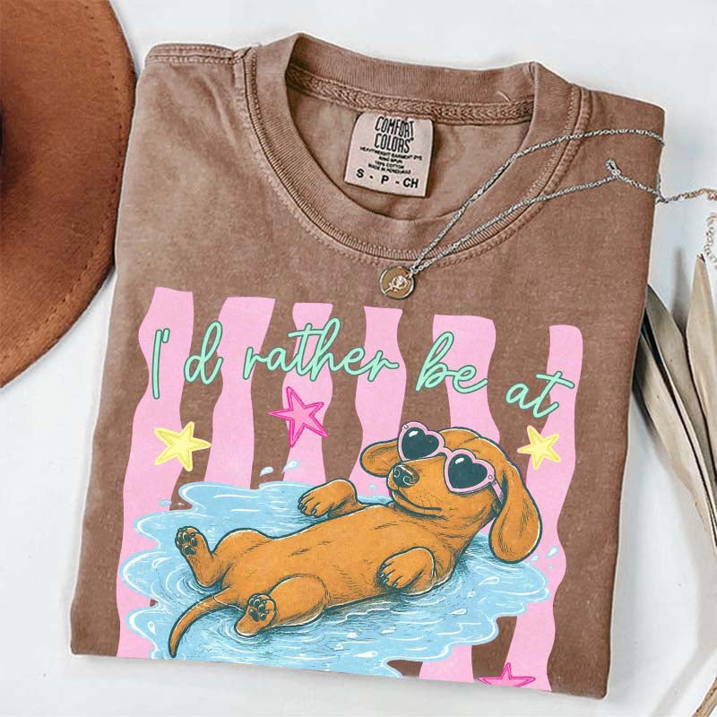 I'd Rather Be At The Lake T-Shirt