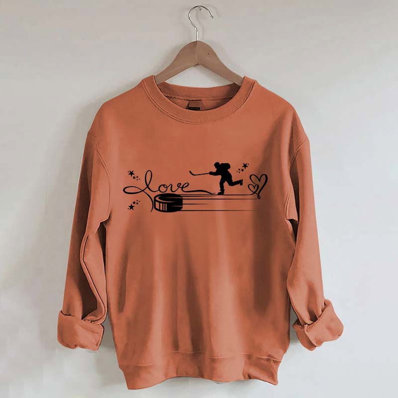 Coffee Hockey Dogs Coach Sweatshirt