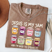 Funny Jesus Is My Jam Religous T-Shirt