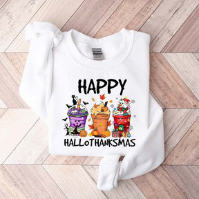 Happy Hallothanksmas Sweatshirt