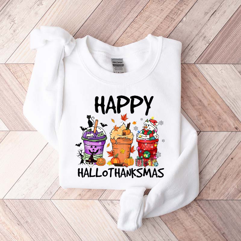 Happy Hallothanksmas Sweatshirt