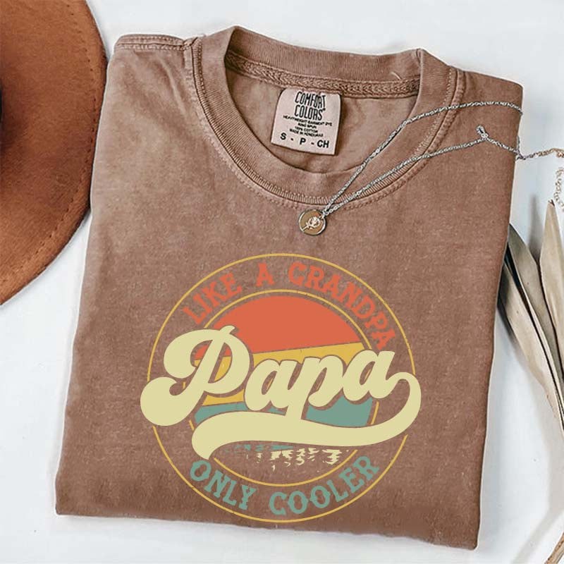 Retro Comfort Cool Papa T-Shirt