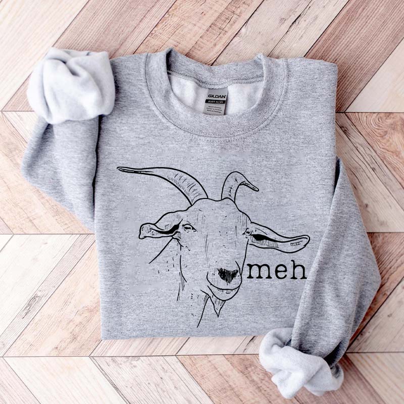 Meh Goat Sweatshirt