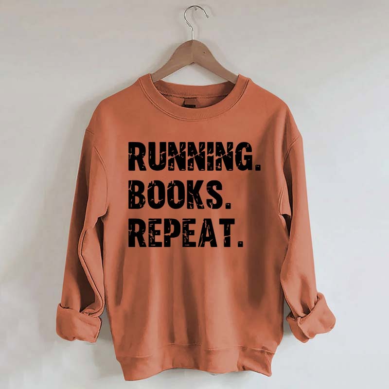 Running Books Repeat Sweatshirt