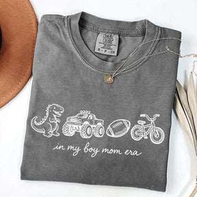In My Boy Mom Era Football Monster Truck T-Shirt