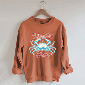 Coral Reef Nice To Sea You Sweatshirt