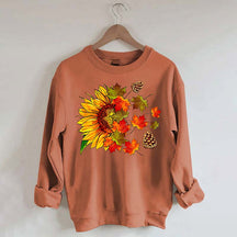 Autumn Sunflower Sweatshirt