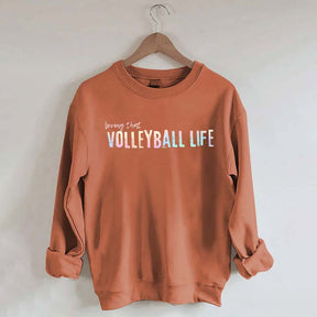 Cool Volleyball Player Sweatshirt
