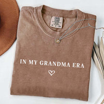 In My Grandma Era Heart T-Shirt