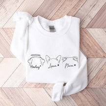 Custom Dog and Cat Ears Sweatshirt