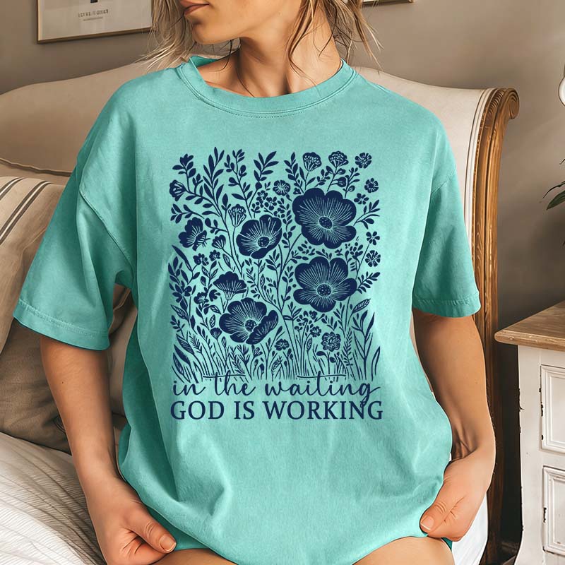 Vintage Floral Bible Verse T-Shirt