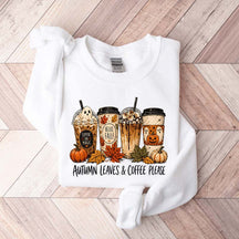Halloween Coffee Pumpkin Spice Fall Sweatshirt